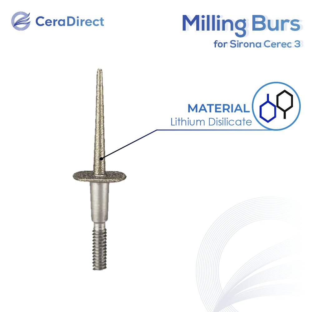 Milling Burs——Sirona(Cerec 3)Milling Machine - CeraDirect