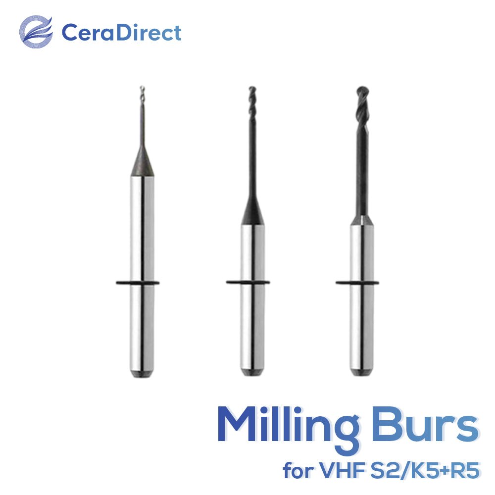 Milling Burs——VHF(S2 K5+ R5)Milling Machine - CeraDirect