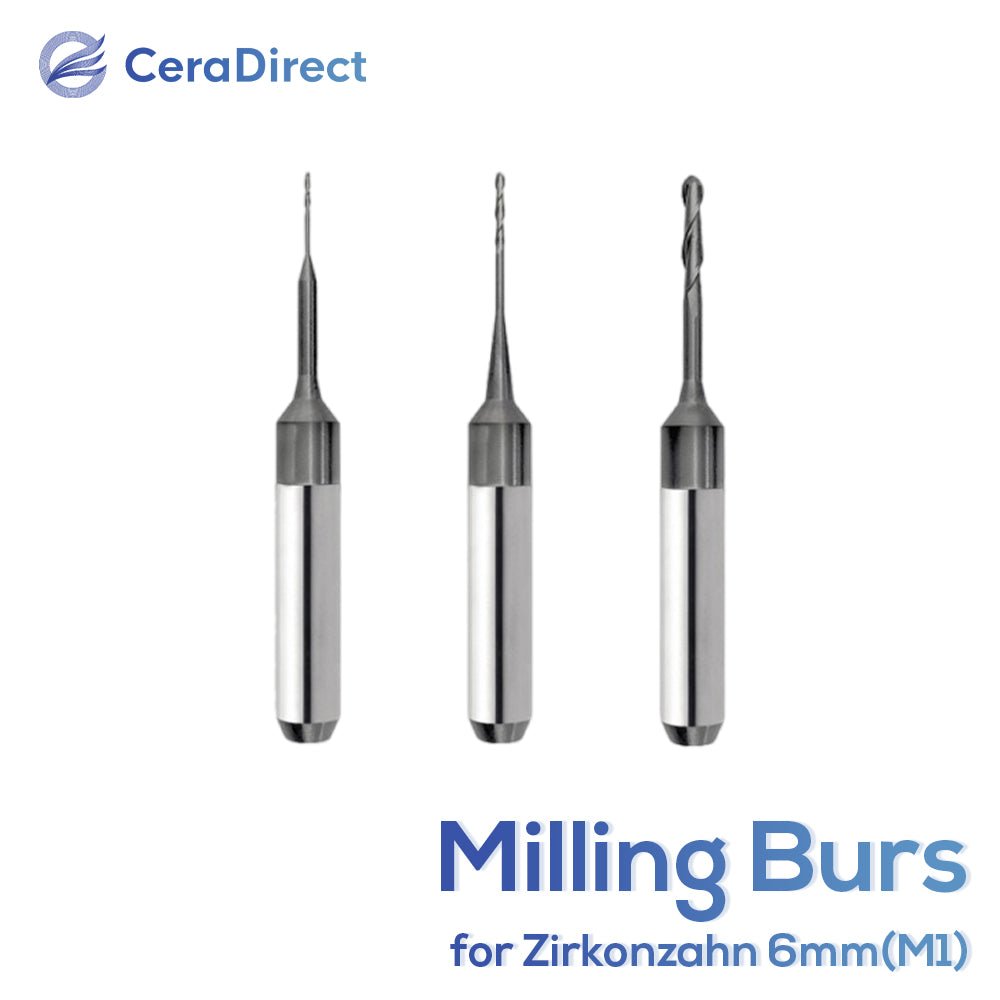 Milling Burs——Zirkonzahn(6mm)Milling Machine - CeraDirect