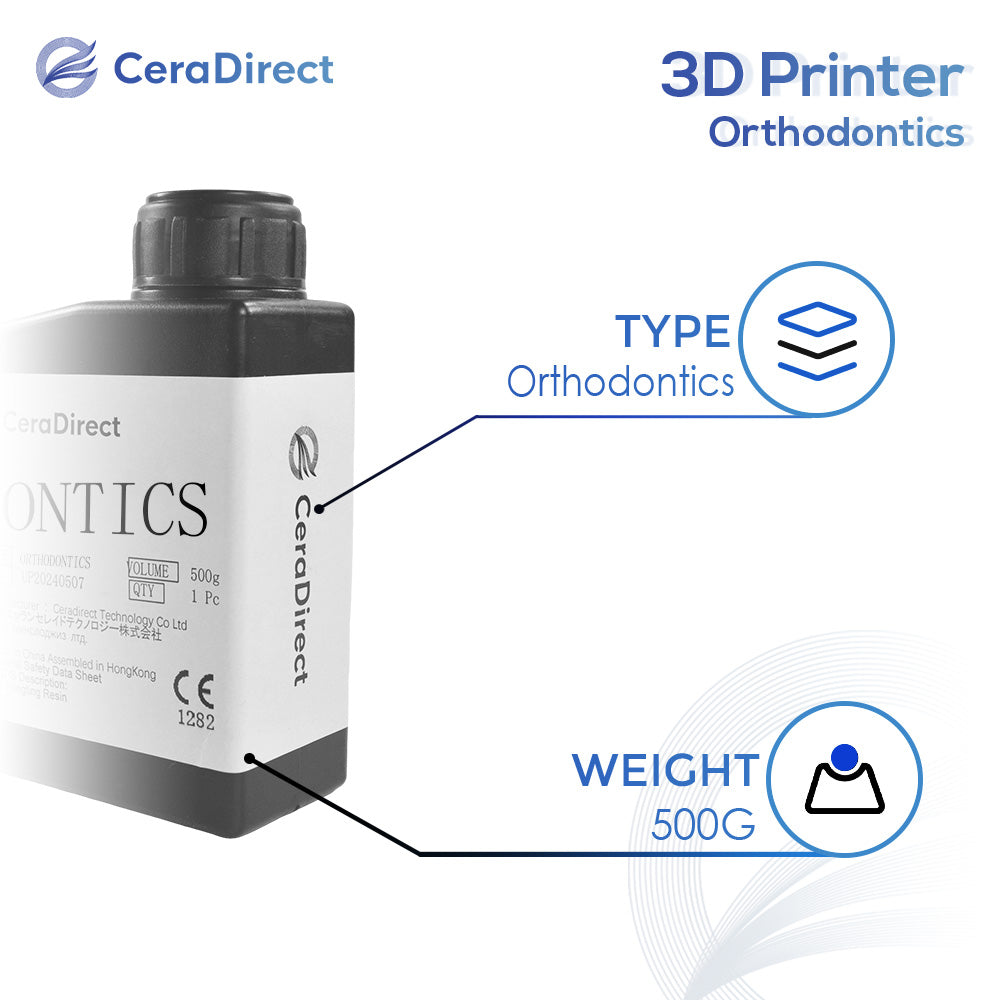 3D Printer ORTHODONTICS Resin  High Temperature Resistant（500g）