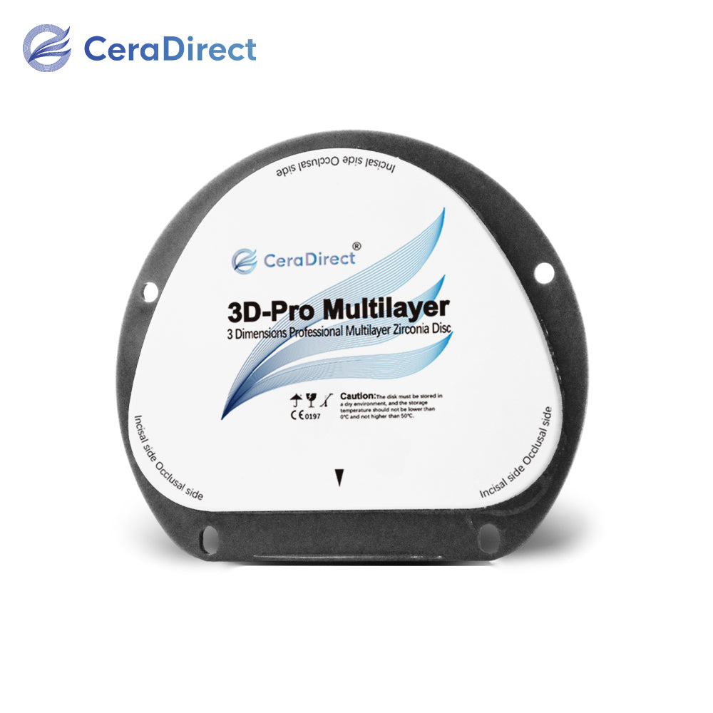 Sistema AG de discos de zirconio multicapa 3D-Pro (71 mm)