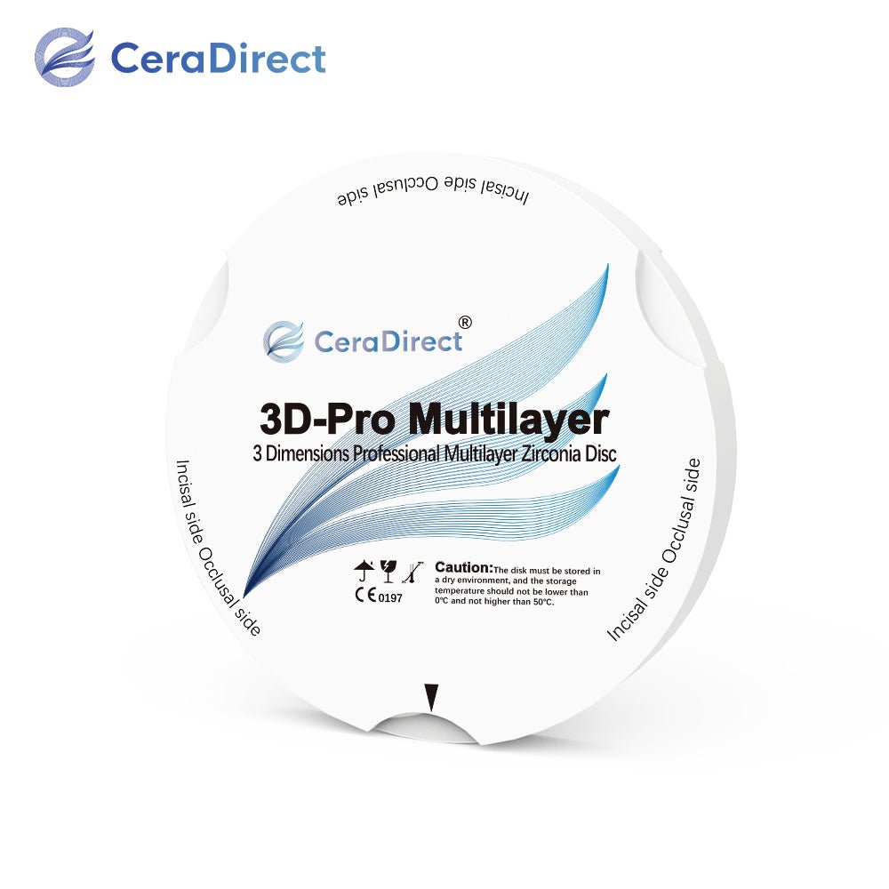 3D Pro—Multilayer Zirconia Disc Zirkonzahn System (95mm) - CeraDirect