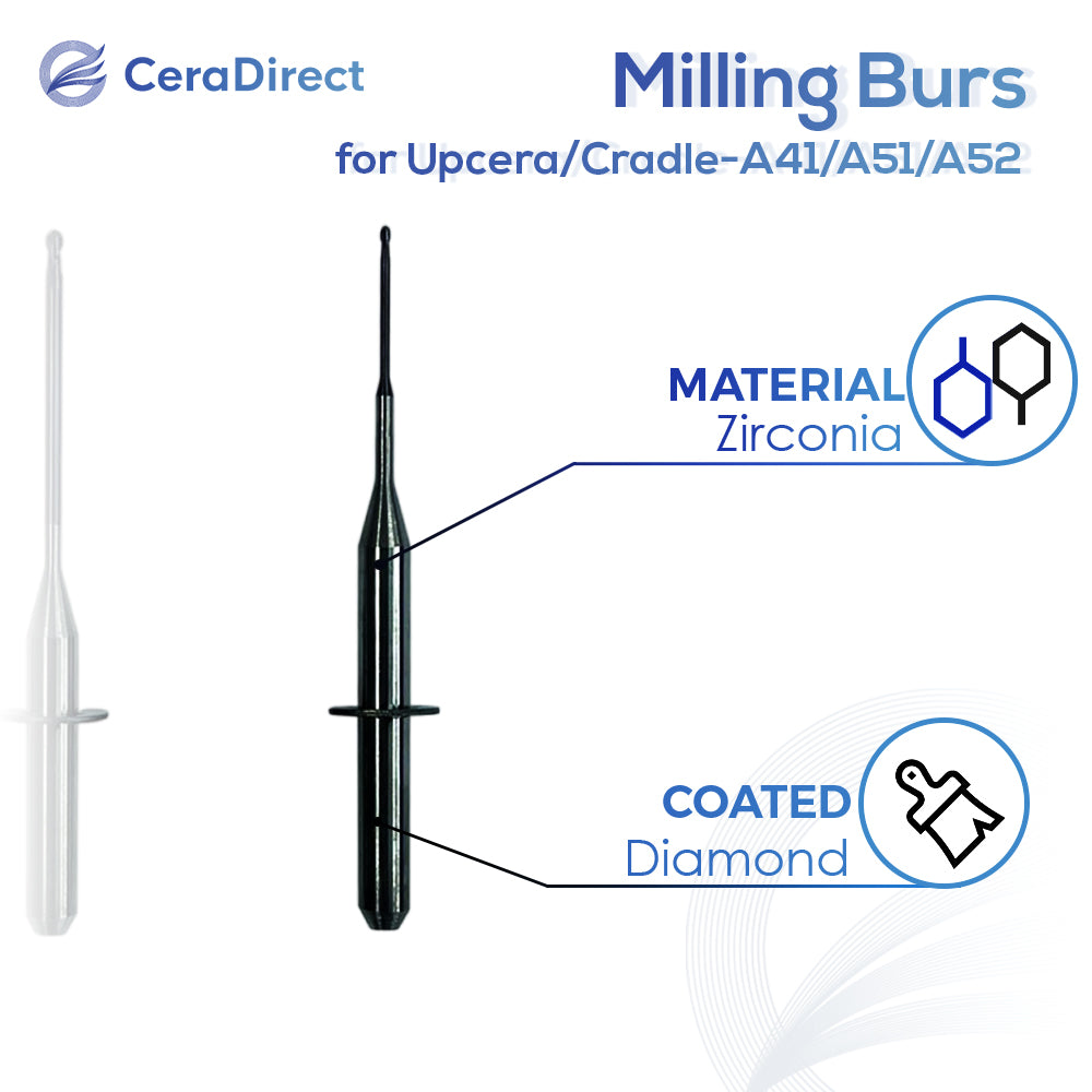 Milling Burs—Cradle/Upcera（A41 A51 A52）Milling Machine