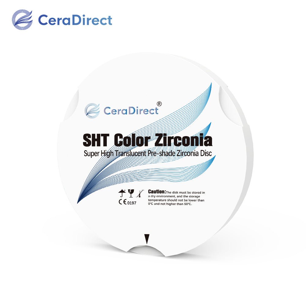 SHT+Color — Pre-shaded Zirconia Disc Zirkonzahn System (95mm) - CeraDirect